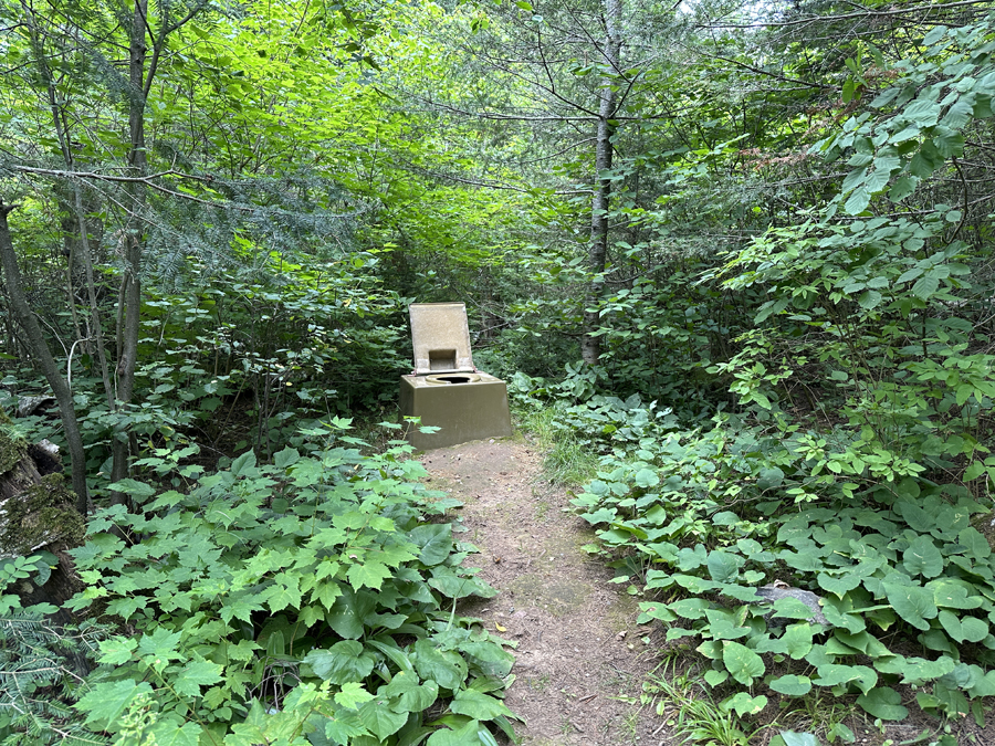 Smoke Lake Campsite 4